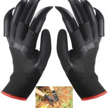 FuXing Garden Gloves with Claws, Home Gardening Genie Gloves Quick & Easy to Dig and Plant Nursery Plants,Best Gift for Gardener