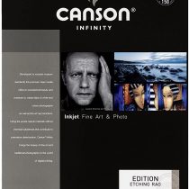 Canson Infinity Edition Etching Rag 310gsm, Natural White Matte Inkjet Paper, A3, Box of 25 Sheets