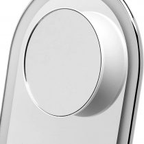 Fancii Lara Detachable 10X Magnifying Mirror, Magnetic Attachment - Compatible with Fancii Vera Vanity Mirrors (not included) (Silver)