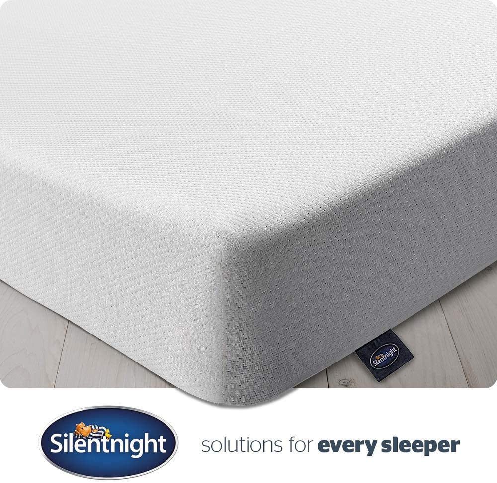 Silentnight Comfort Rolled Foam Mattress, White, Single