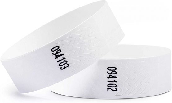 linie zwo®, Pack of 100 wristbands Tyvek® 19 mm