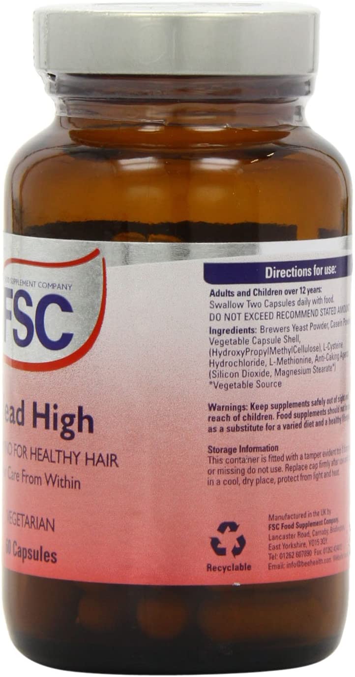 FSC Head High Pro Amino 60 Capsules, 60 Count (Pack of 1) - Image 2
