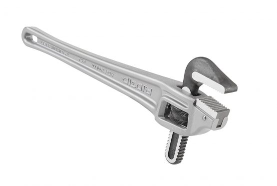 RIDGID 31125 Model 18 Aluminium Offset Pipe Wrench, 18-inch Plumbing Wrench - Image 2