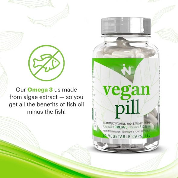 Vegan Pill The UK’s Premium Vegan Supplement. Plant Based Omega 3