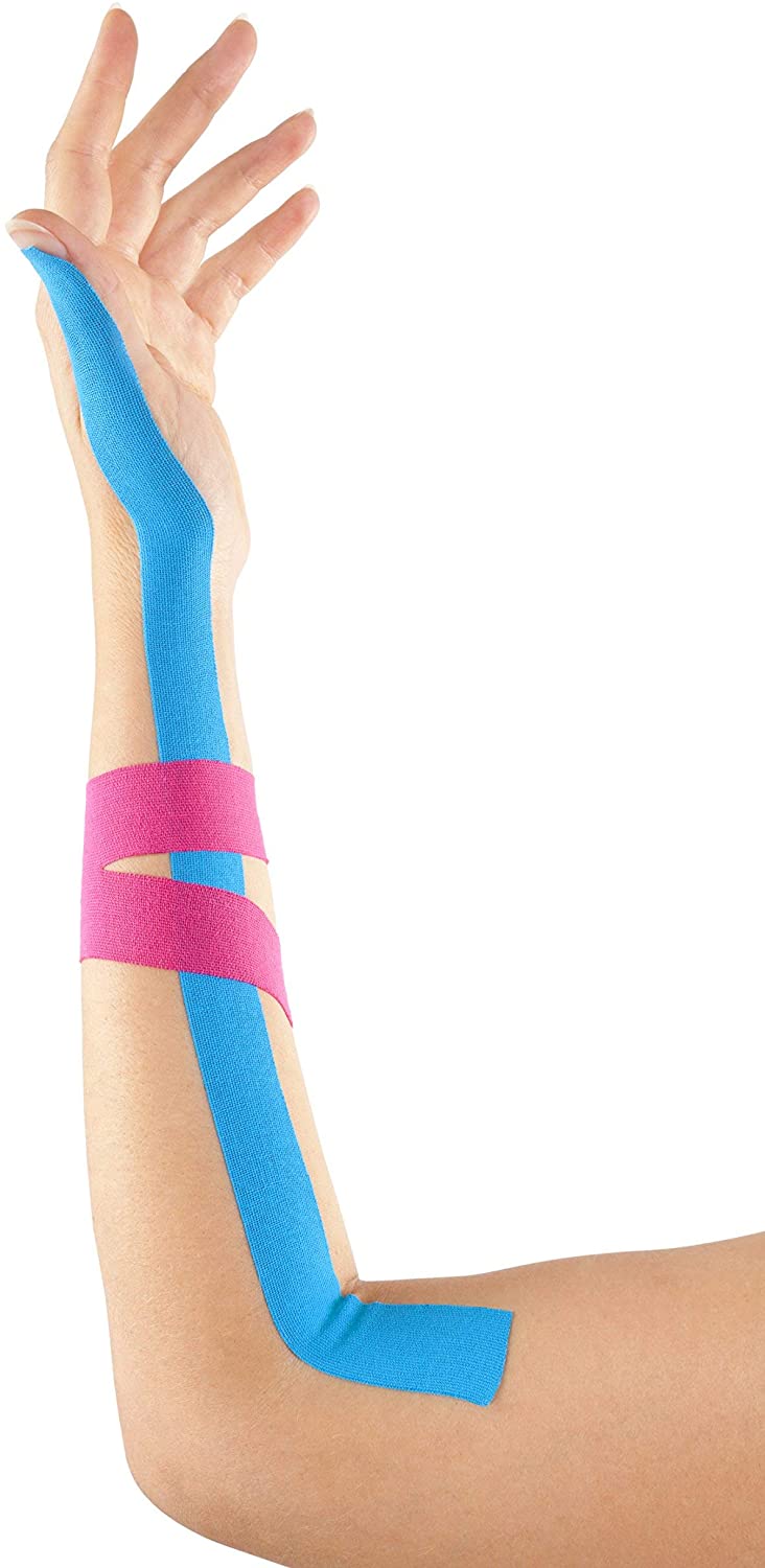 Pink Athletic Tape Kinesiology, Sports Tape for Injury Provides