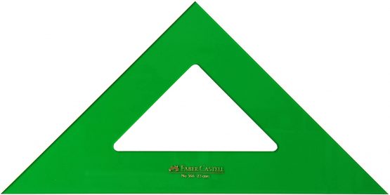 Faibo 734193 – Set-Square, 25 cm, Green