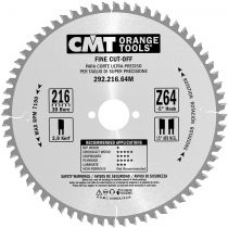 CMT Orange Tools 292.216.64 M – Circular Saw 216 x 2.8 x 30 Z 64 ATB -5 Degrees