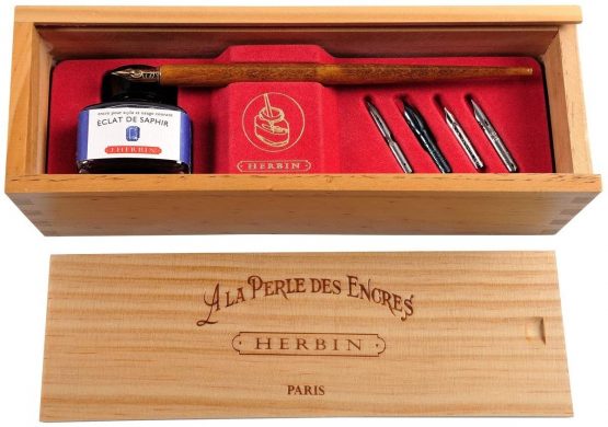 Herbin Sapphire Blue Ink Gift Box