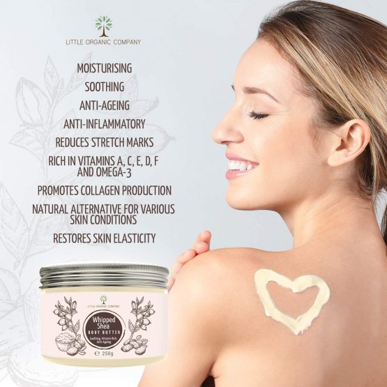 Whipped Shea Body Butter – Vitamin Rich Moisturiser - a blend of Natural & Organic Ingredients - Image 3