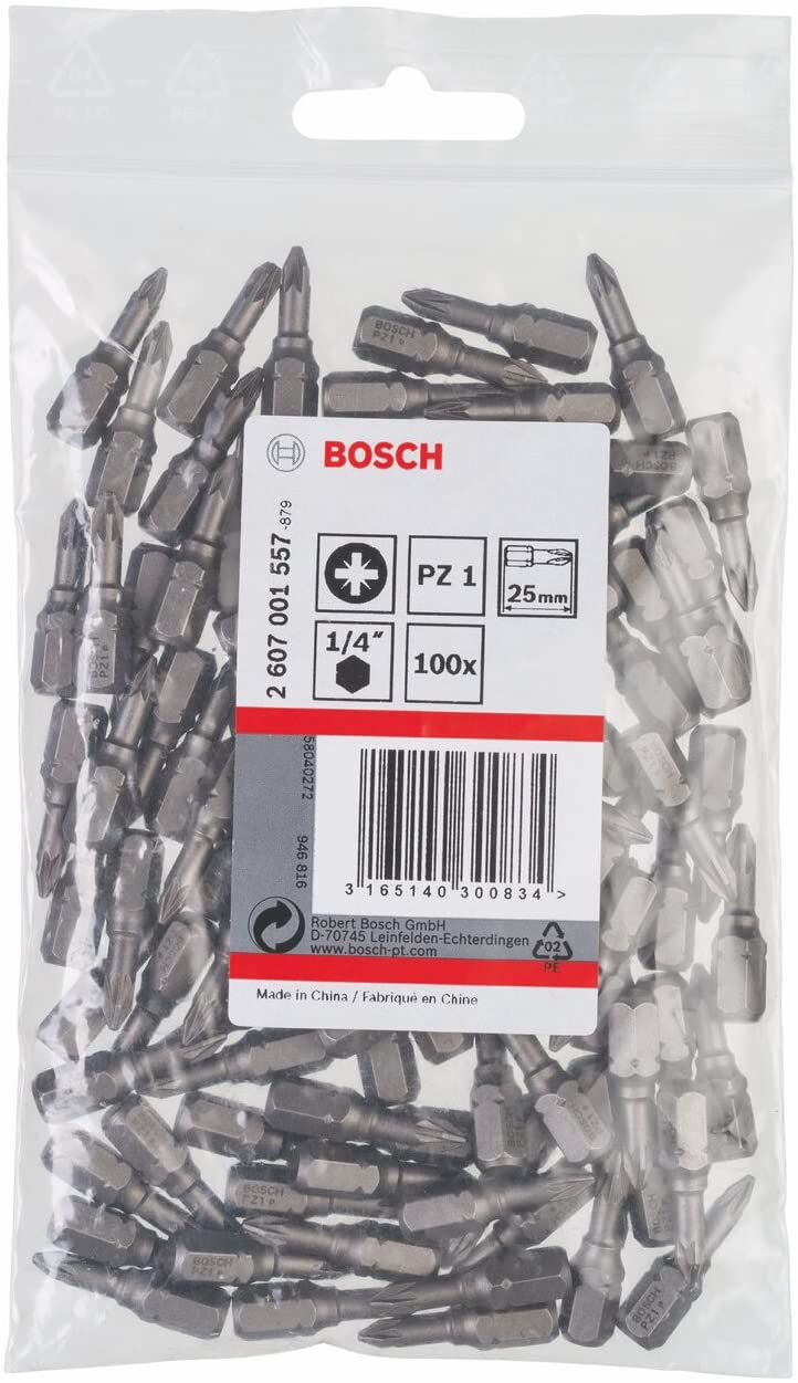 Bosch 2607001557 Extra Hard Screwdriver Bit, Blue, 25mm - Image 2