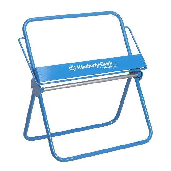 Kimberly-Clark Professional, 6146, Wall Mounted Wiper Dispenser, Large roll, Blue, 1 x 1 Dispenser - Image 2