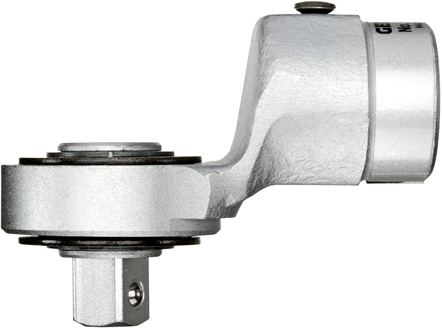 GEDORE Ratchet 16 Z, 3/8 Inch, 1 Piece, 8754-01, Chrome, 3/8 Zoll - Image 2
