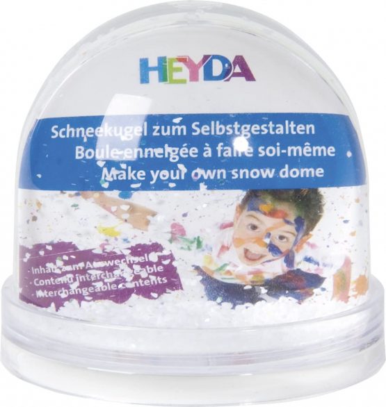 Heyda 204888400 Self-made snow globe made of acrylic - Image 2