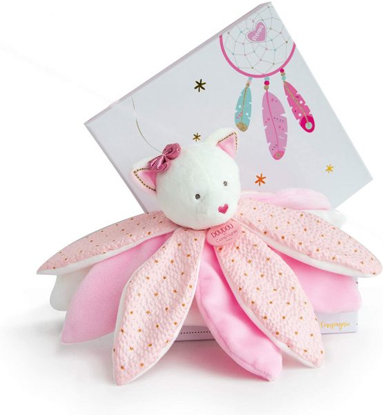 Doudou et Compagnie ATTRAP-REVE DC3550 Cat Pet Doudou Pink - Image 4