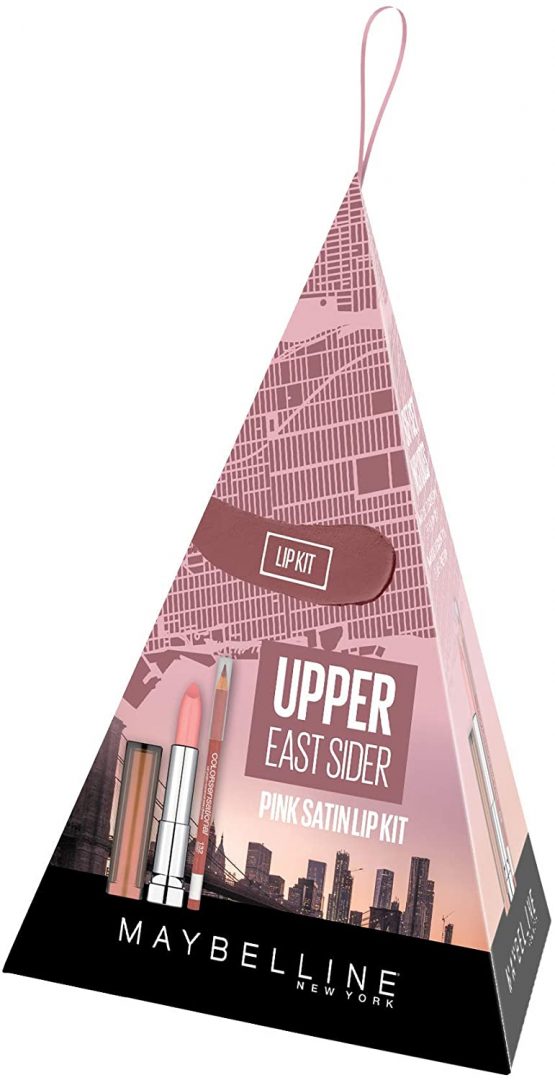Maybelline New York Upper East Sider Gift Set: Colour Sensational Pink Lipstick & Pink Lip Liner