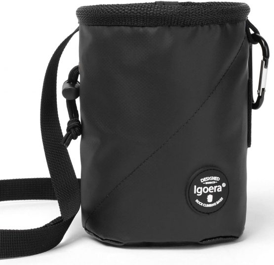 Igoera chalk bag for climbing and bouldering | special lining for perfect chalk distribution | robust and durable chalk bag for added safety