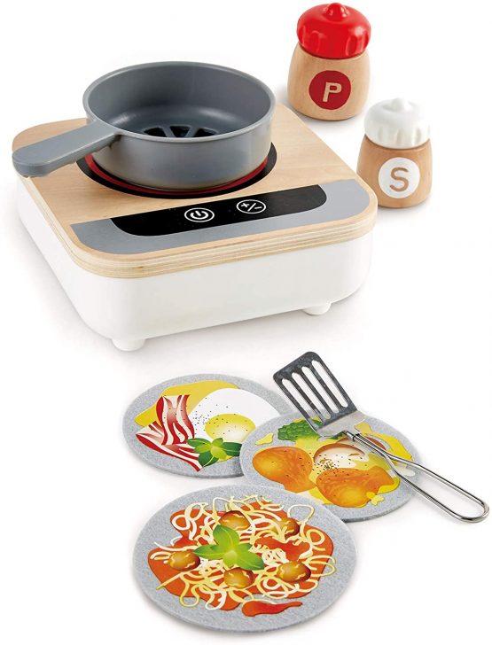 Hape E3164 Fun Fan Fryer - Wooden Play Kitchen