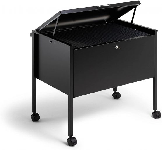 Durable 309801 Eco suspension file trolley 80 A4 Top, black - Image 2