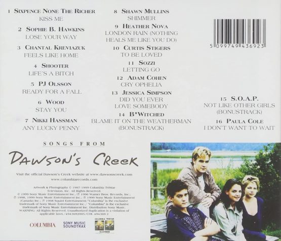 Songs From Dawson's Creek - Image 2