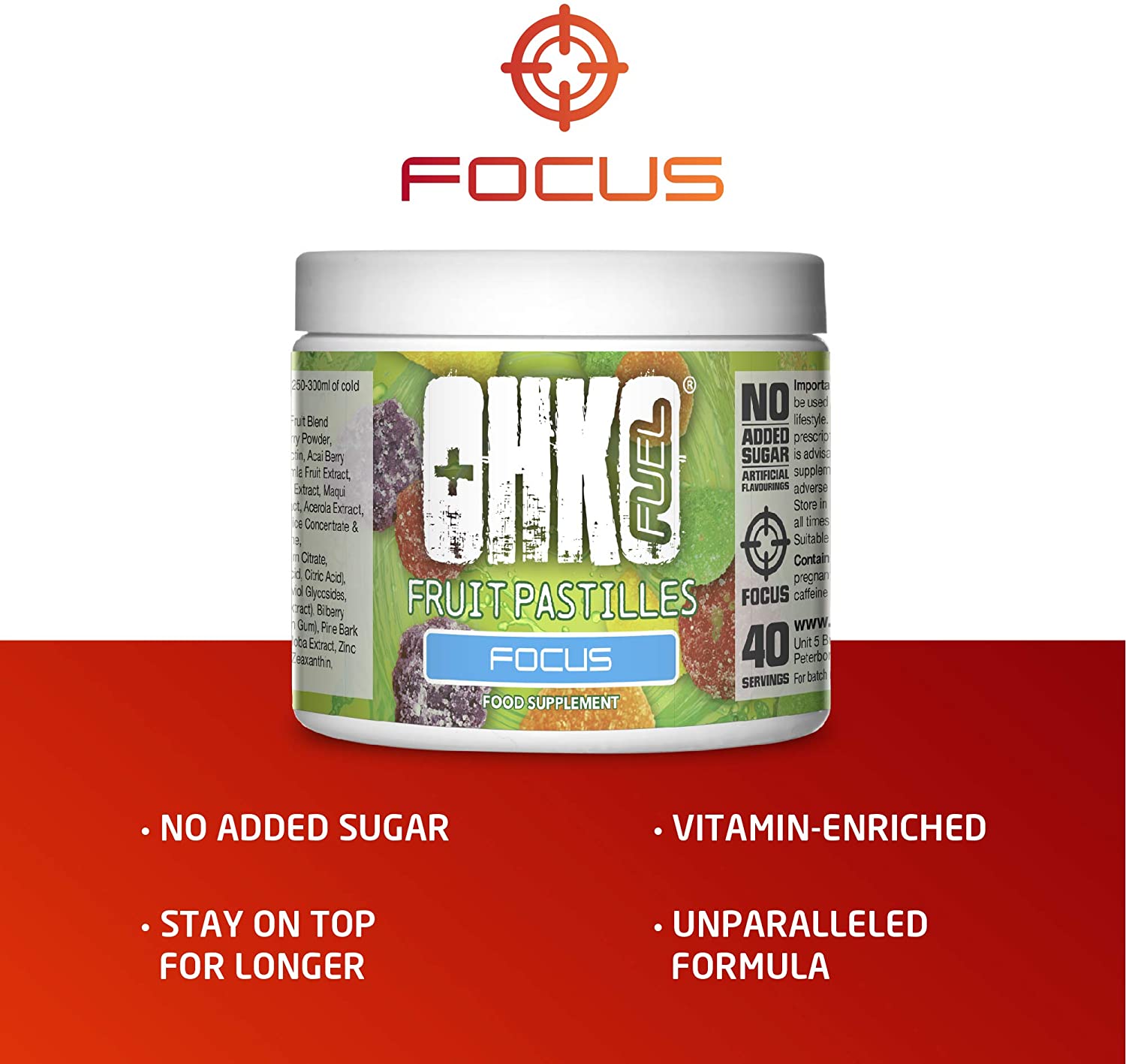 Focus Energy Drink Powder for Gamers | Range of Delicious Flavours | The Ultimate Gaming