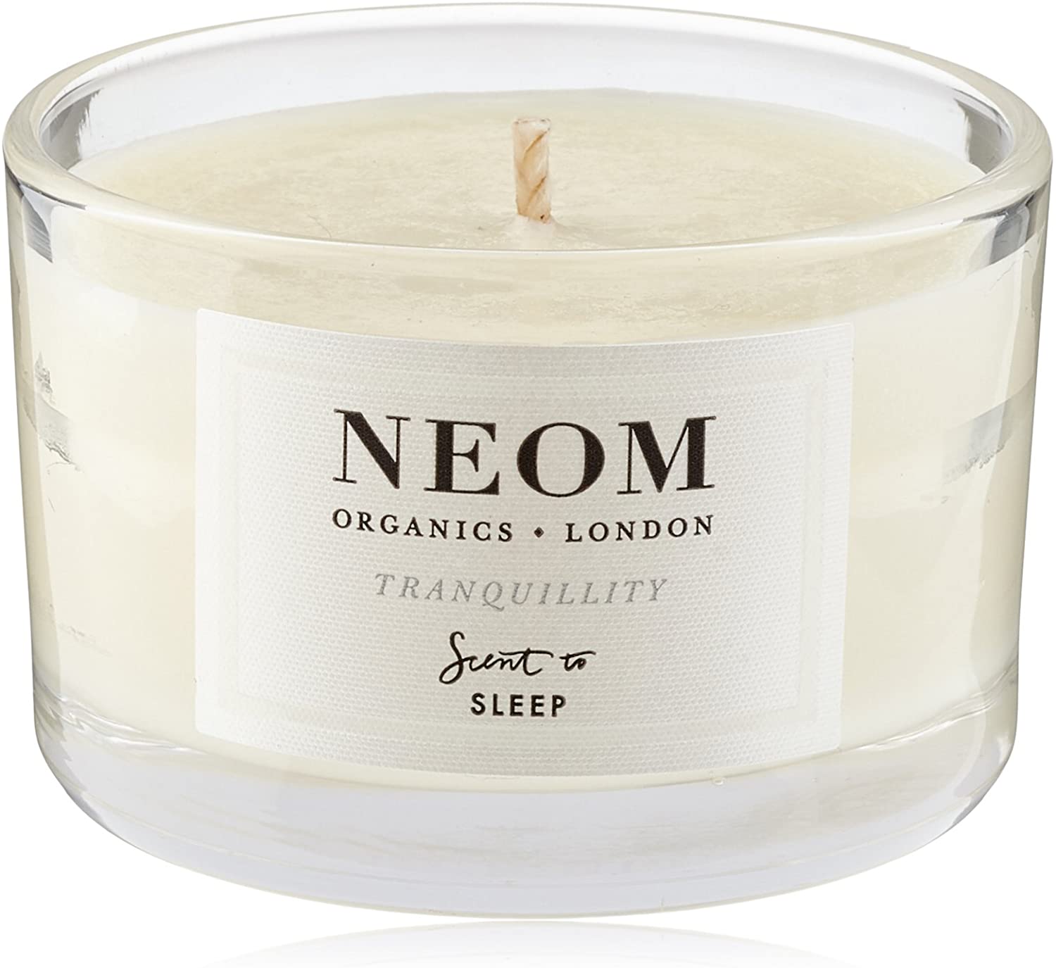 NEOM- Perfect Night's Sleep Scented Candle, Travel Size, White, 75 g (Pack of 1)
