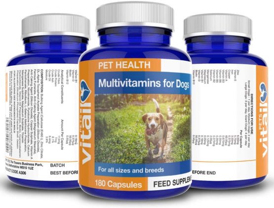 Multivitamin for Dogs, 180 'Split and Pour' Capsules. Pet Multi Vitamin Providing 16 Essential Vitamins and Minerals. - Image 3