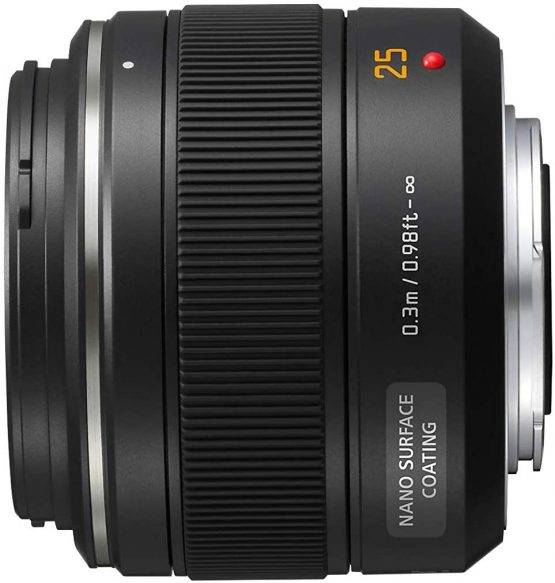 Panasonic H-XA025 Leica DG Summilux Lens 25 mm (50 mm KB), Dust Protection, Splashproof, F1.4 Black - Image 4