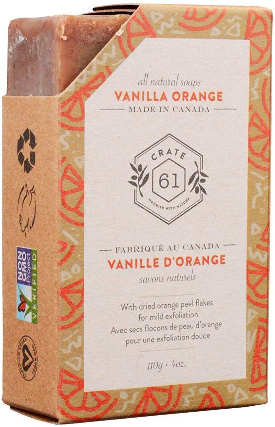Crate 61 Citrus Soap 6-Pack Box Set, 100% Vegan Cold Process Bar Soap, scented with premium essential oils and natural flavors - Image 3