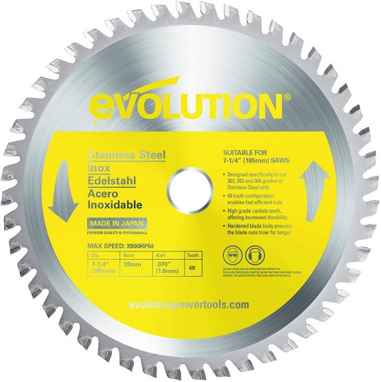 Evolution S185TCT-48CS, Circular/Chop Saw, 185mm