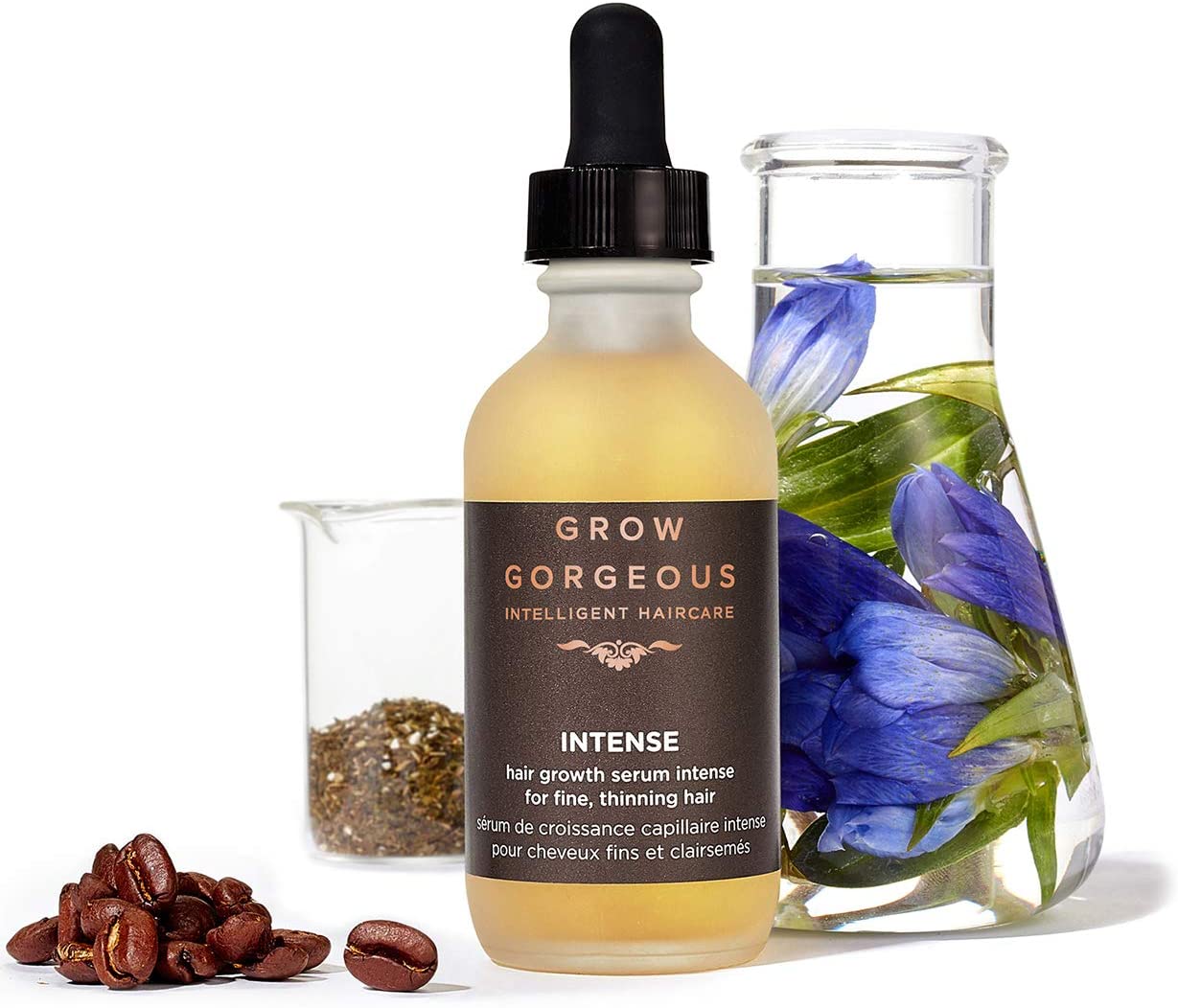Grow Gorgeous Intense Hair Growth Serum, 60ml, No Colour, 60 ml (Pack of 1) - Image 3