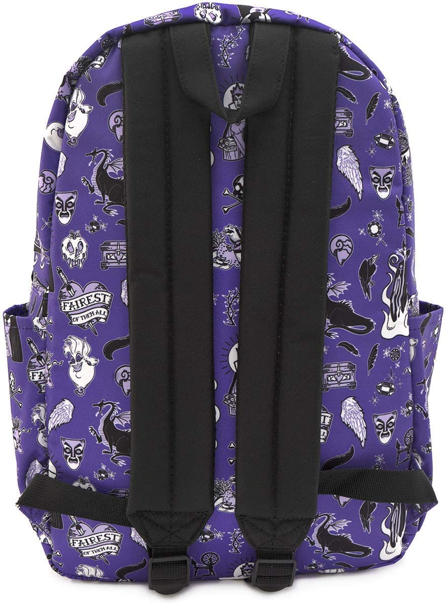Disney Villains Loungefly - Villain Icons Unisex Mini Backpacks Lilac, Nylon, Colour, One Size, Casual - Image 3