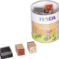Heyda 204888484 Heyda 204888484 Stamp Tin (Spring) Design Size: Approx. 1.5 x 1.5 cm