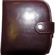 Mala Leather Odyssey Collection Large Leather Tray Purse for Coins & Notes & a Card 4113 (Brown)