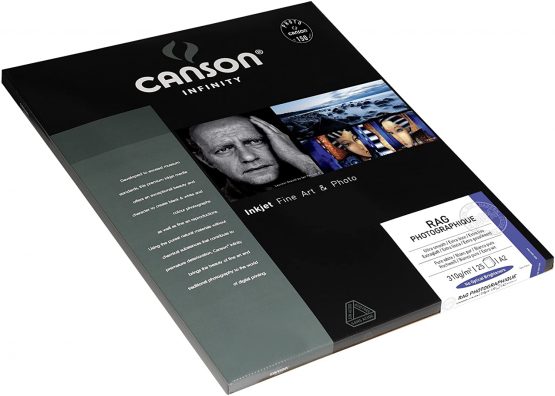Canson Infinity Rag Photographique 310gsm,white matte inkjet paper, A2, box of 25 sheets - Image 2