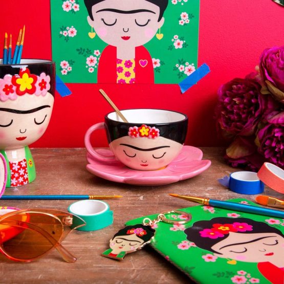 Sass & Belle Frida Cup and Flower Saucer Set - Image 4