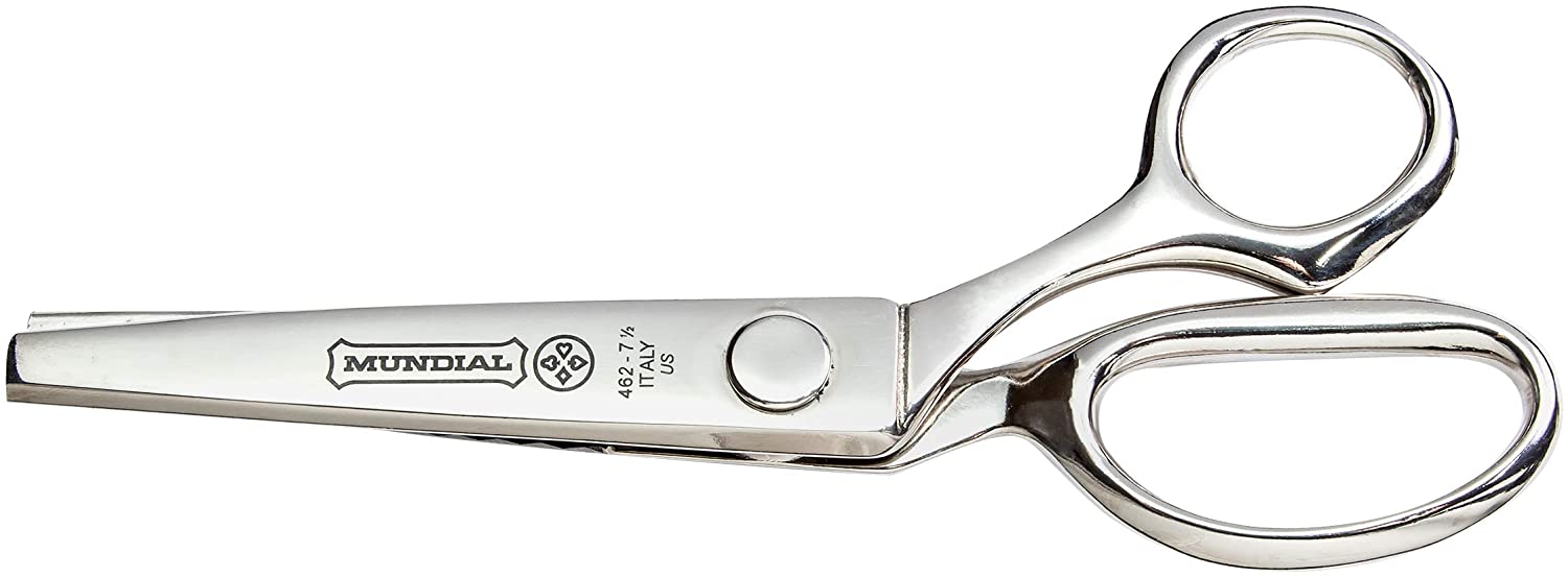 Mundial 7 1/2-inch Classic Forged Pinking Shears - Image 2