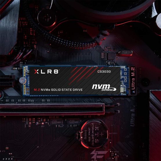 PNY XLR8 CS3030 M.2 NVMe Internal 2TB SSD, up to 3,500 MBs (Read), 3,100 MBs (Write) speeds (M280CS3030-2TB-RB) - Image 3