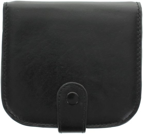 Mala Leather Odyssey Collection Leather Tray Purse for Coins and Notes 4113_14m Black - Image 4