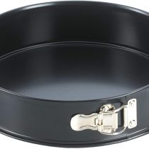 Grizzly Springform Cake Tin with Loose Base - Round Quick Release - Non-Stick 26 cm - Black