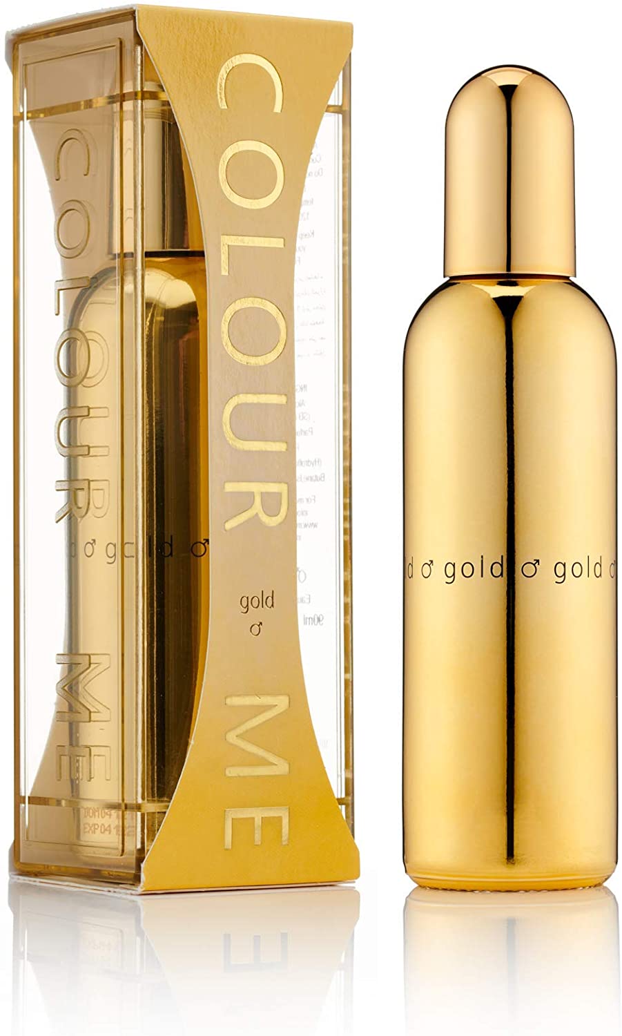 COLOUR ME Gold Homme Perfume for Men. 100 ml Eau de Parfum Men, Luxury Fragrance, Mens Aftershave