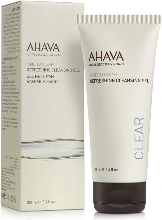 AHAVA Refreshing Cleansing Gel 100 ml Dead Sea Natural Makeup Remover and Facial Cleanser Gentle on Face - Great for Sensitive Skin Cleans Pores and Removes Impurities – Leaves Skin Hydrated and Soft - Image 2