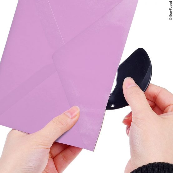 Envelope Openers - Pack of 15 - Letter Opener/Slitter - Sharp Blade - Quick, Safe and Easy - Just Insert and Slide - 8X Black + 7X White - Essential Office Tool - Image 2