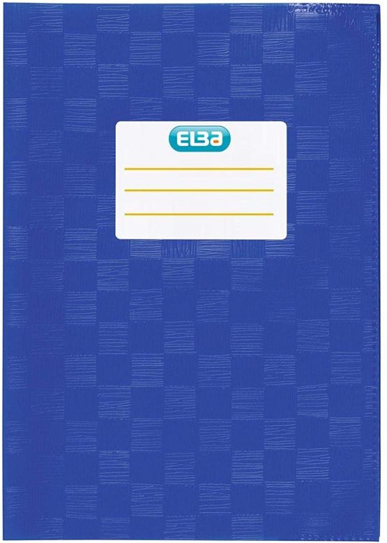 Landre 100420087 Notebook A5 10-Pack with Name tag Embossed in Bast Look Blue Flexible and wipeable - Image 2