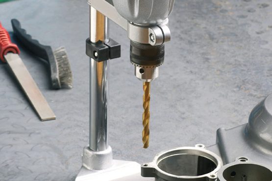Connex COM870500 Drilling Frame, Silver/Black - Image 2