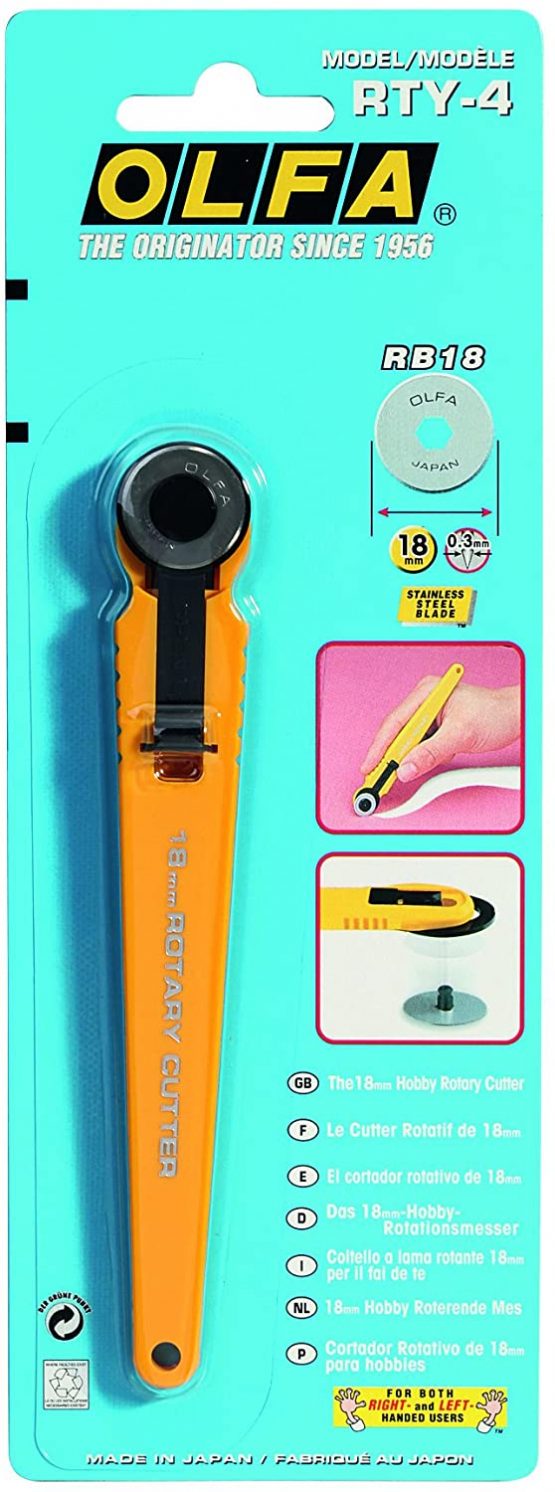 Olfa Rty-4 Hobby 18mm Rotary Cutter - Image 3