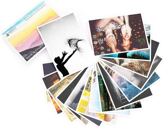 metaFox World of Emotions Postcards Pack - 52 Cards for Coaching and Therapy - Image 4