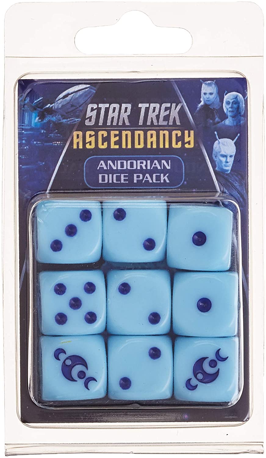 Star Trek Ascendancy: Dice Expansion - Andorian (x9)