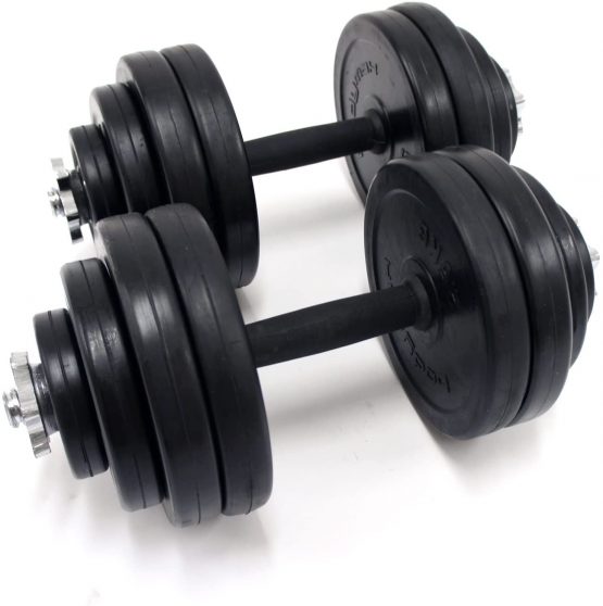 Bodymax Deluxe 30kg Rubber Dumbbell Kit