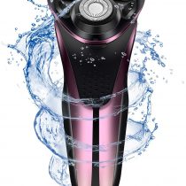 VERY ETERNITY USB Rechargeable Electric Shaver for Men, IPX7 Waterproof Electric Razor, Wet and Dry Rotary Shaver, Mens Shaver with Pop-up Trimmer, Great Cordless Shaver for Sensitive Skin
