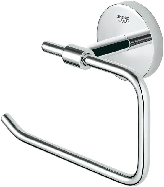 GROHE 40457001 | Bau Cosmopolitan Toilet Roll Holder - Image 3